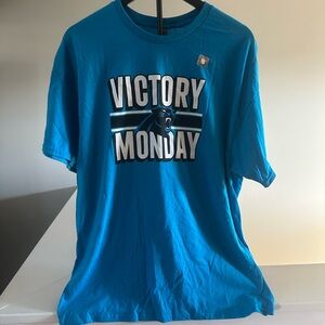 Carolina Panthers Victory Monday Blue T-Shirt